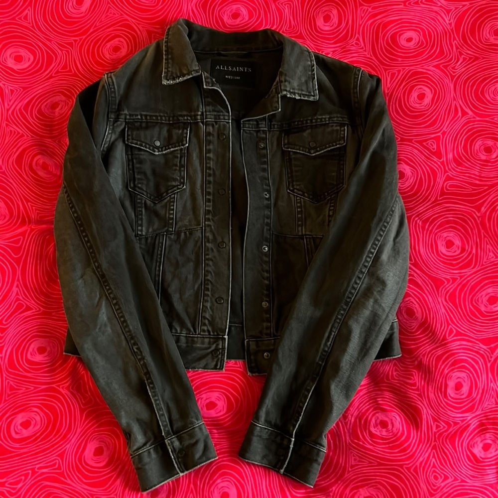 All saints denim jacket